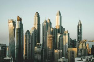 Dubai skyline representing $1.2B PropTech Hub investment supporting startups with innovation funding and R&D tax incentives